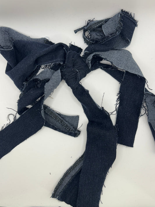 Denim Knotted Jellyfish