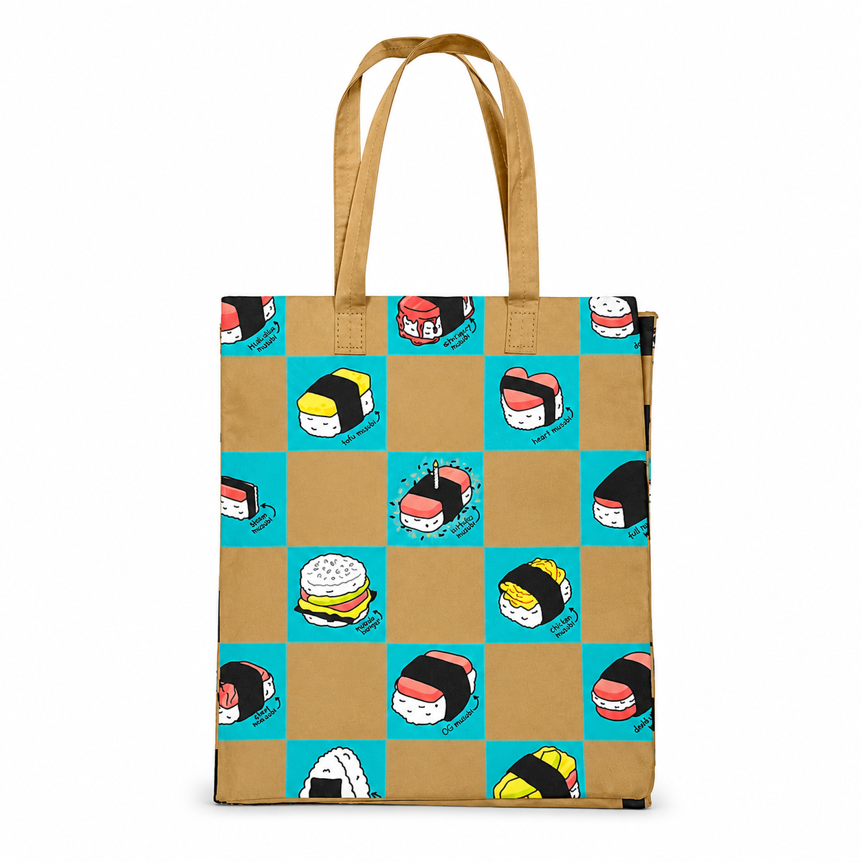 Multi Musubi Brown “Paper” Bag